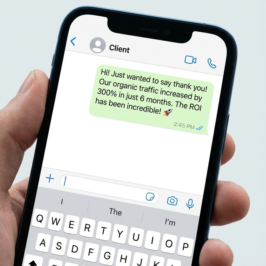 WhatsApp Testimonial