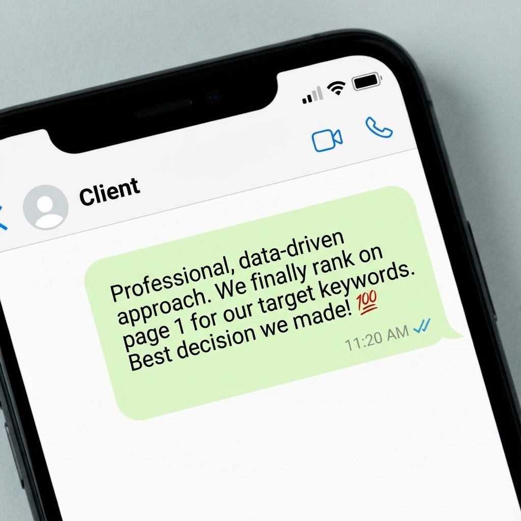 WhatsApp Testimonial
